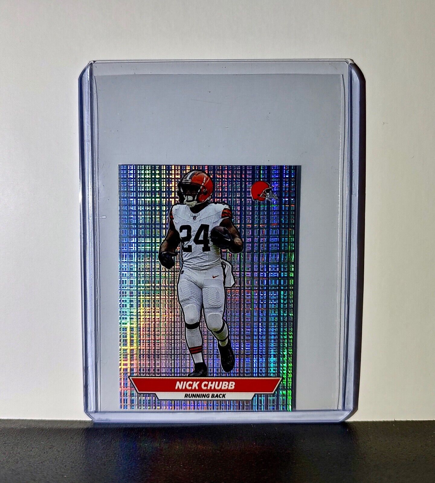 Nick Chubb 2024 Panini NFL Sticker #138 Foil Cleveland Browns