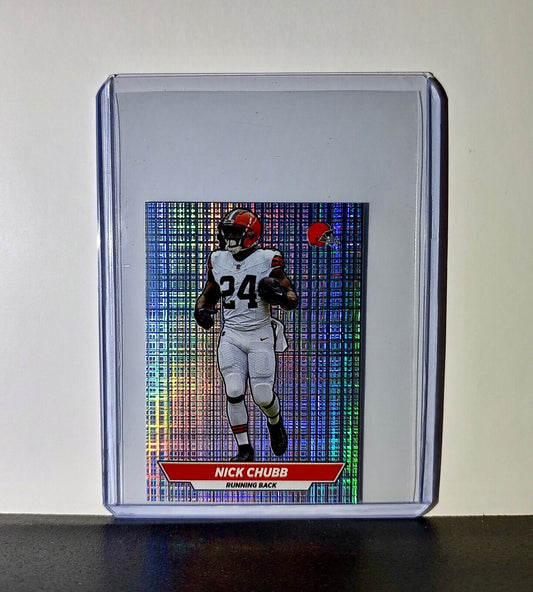 Nick Chubb 2024 Panini NFL Sticker #138 Foil Cleveland Browns