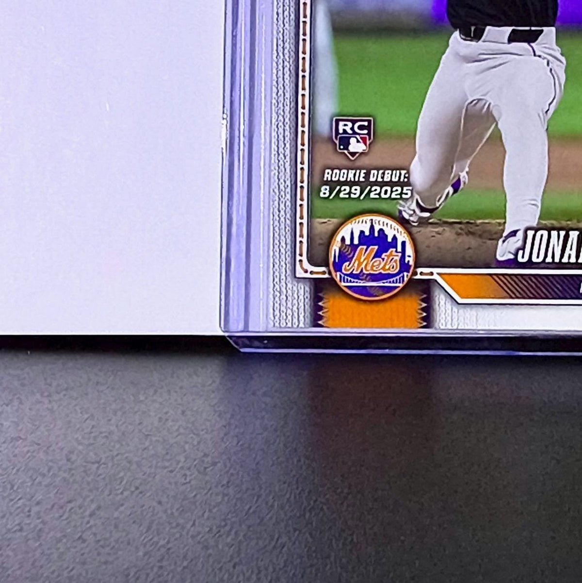 Jonah Tong Rookie 2026 Topps Update MLB #US296 Card New York Mets