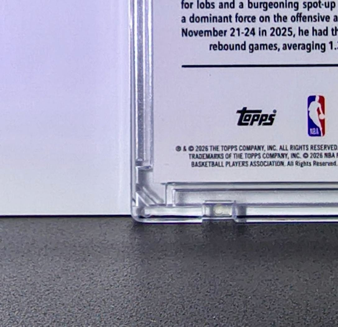 Kel’el Ware 2025-26 NBA Topps Chrome Update #112 Negative Refractor Card Heat
