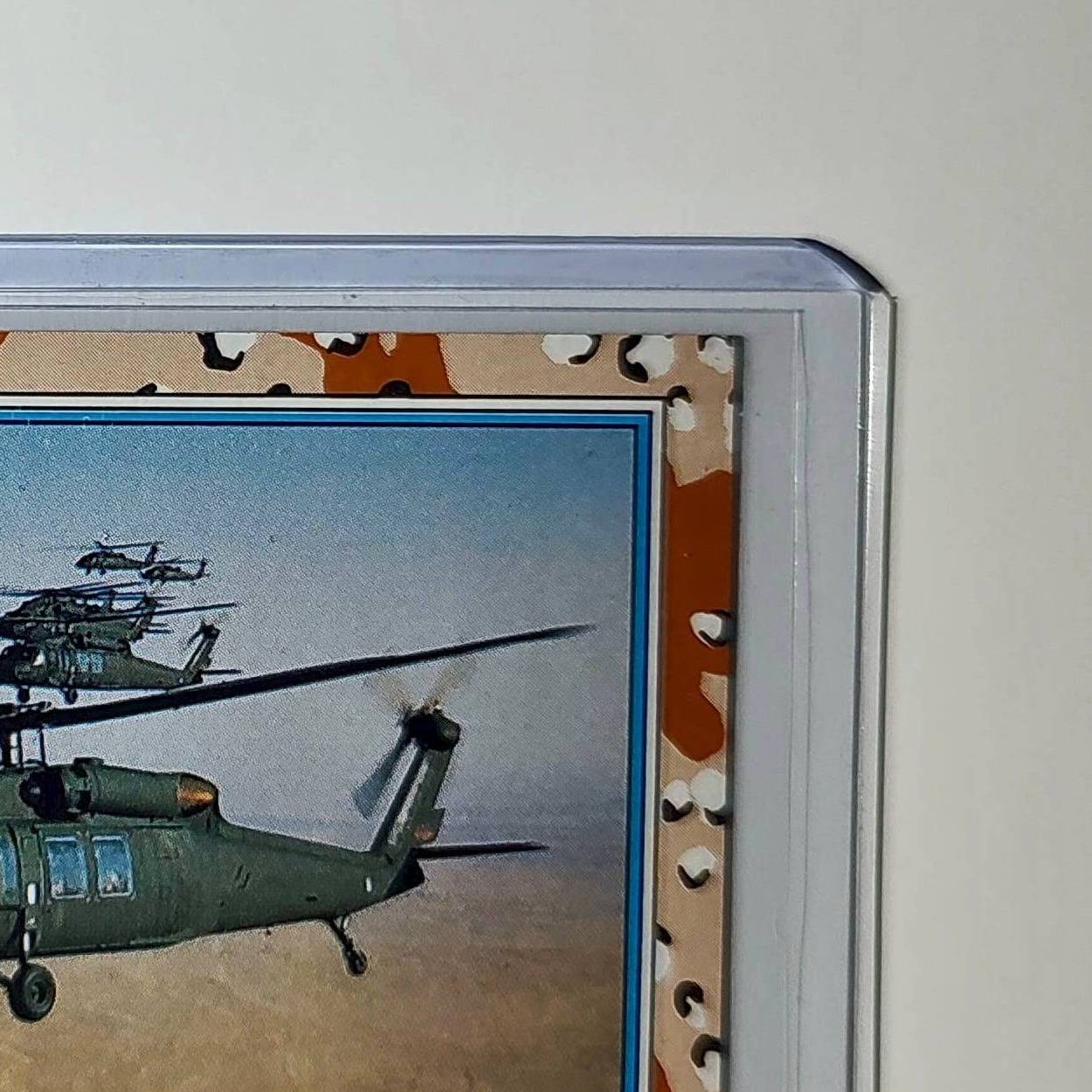 UH-60A Black Hawk 1991 Topps Desert Storm #130 Card