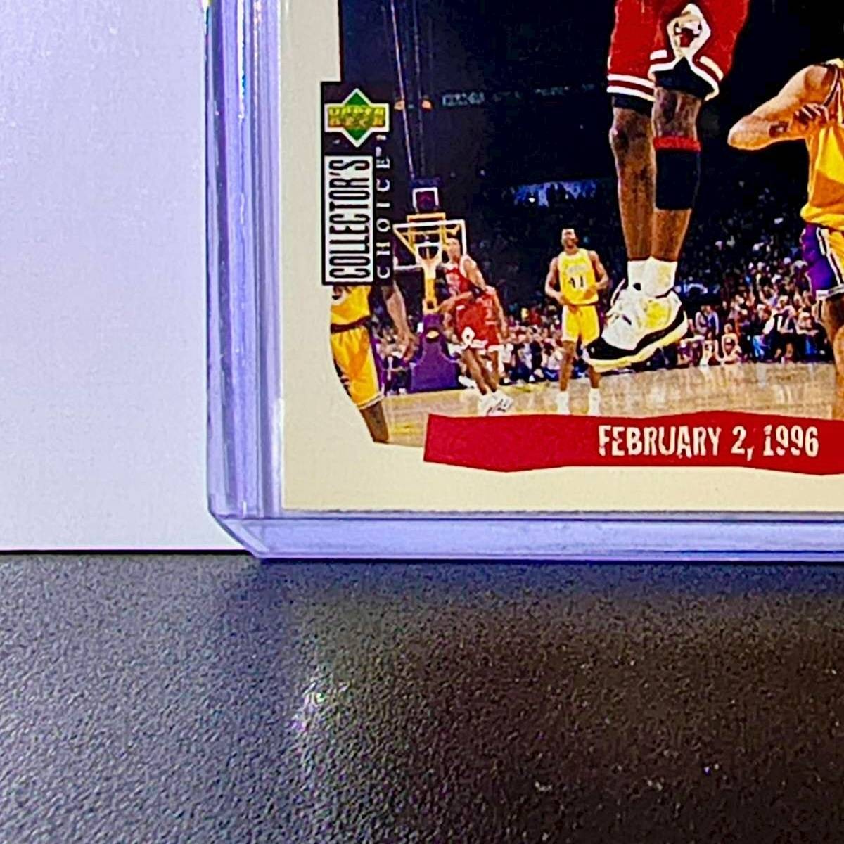 Michael Jordan 1996-97 Upper Deck Collector's Choice #25 Basketball Card Bulls