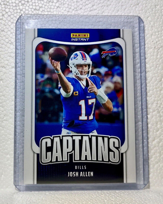 Josh Allen 2023 Panini NFL Captain #4 Football Card Buffalo Bills 1/331