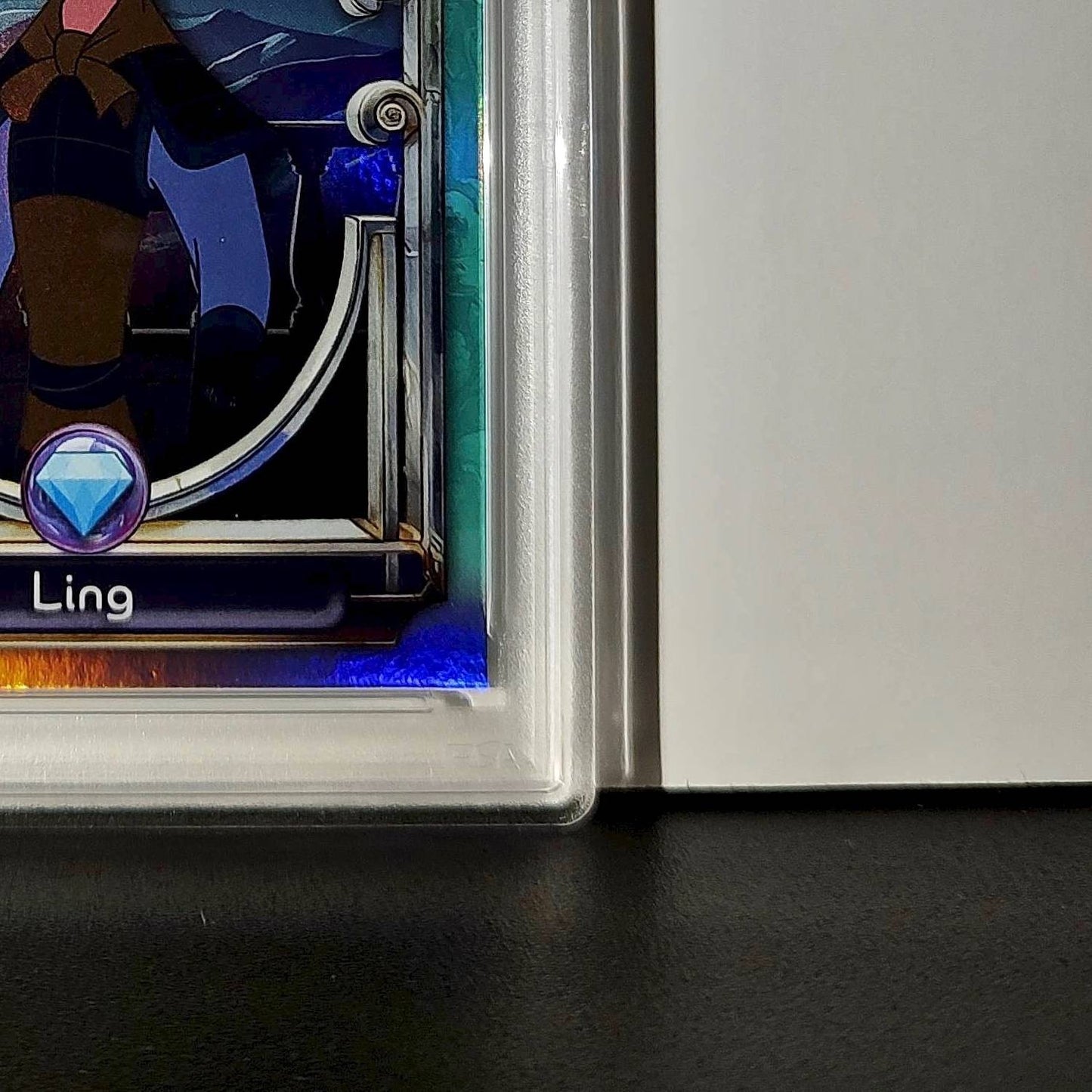 Ling 2025 Topps Disney Wonder #138 Diamond Card Mulan PSA 6