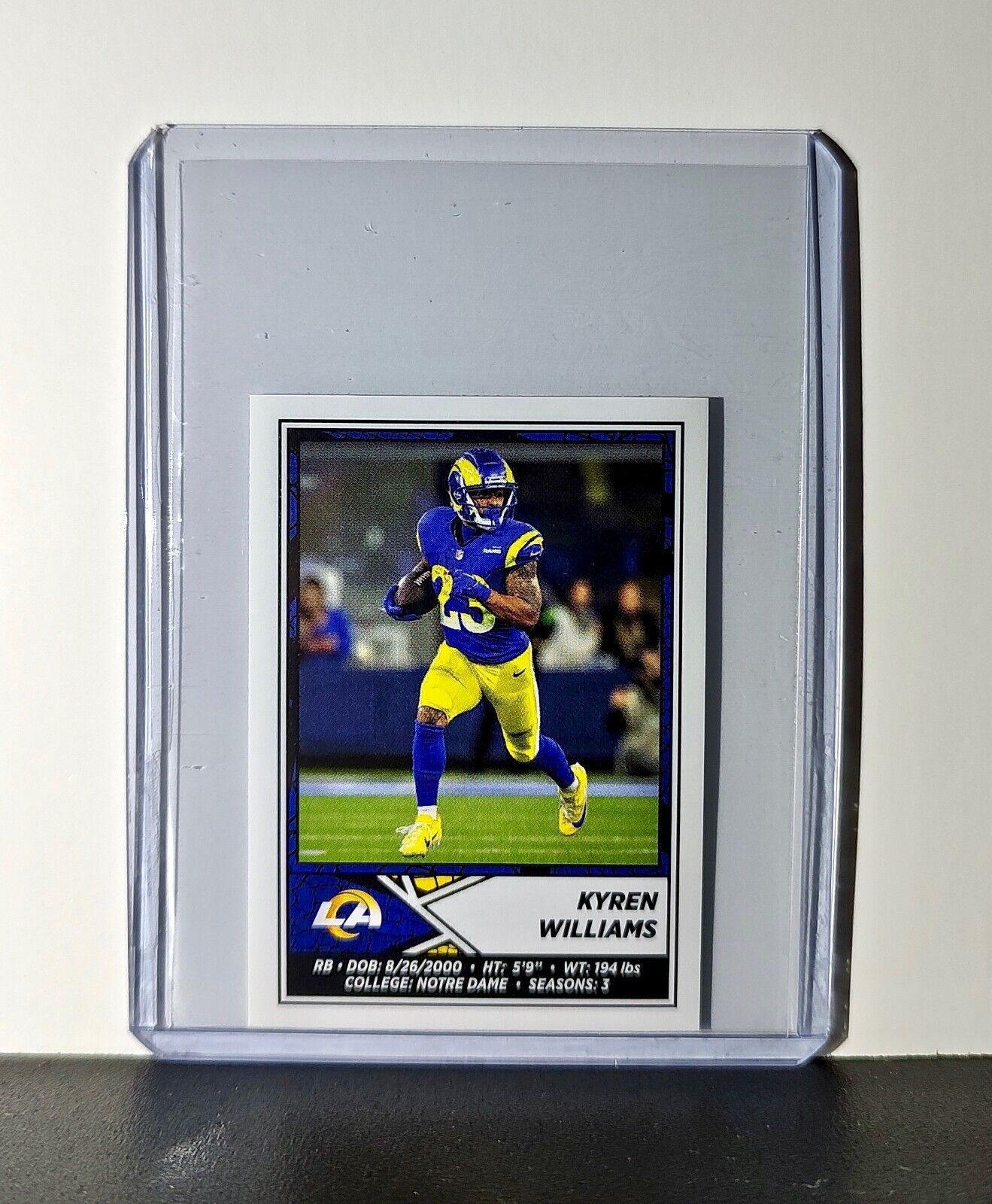 Kyren Williams 2024 Panini NFL Sticker #508 Los Angeles Rams