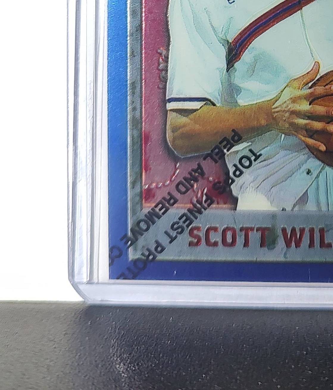 Scott Williams 1995-96 Topps Finest NBA #232 Card 76ers