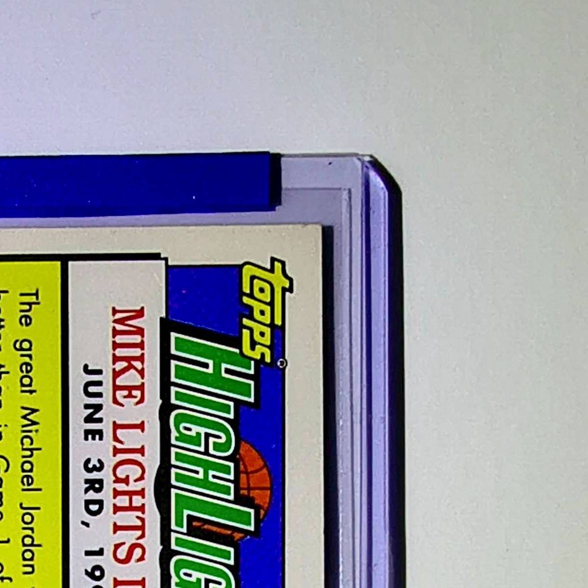 Michael Jordan 1992-93 Topps Highlight #3 Basketball Card Chicago Bulls