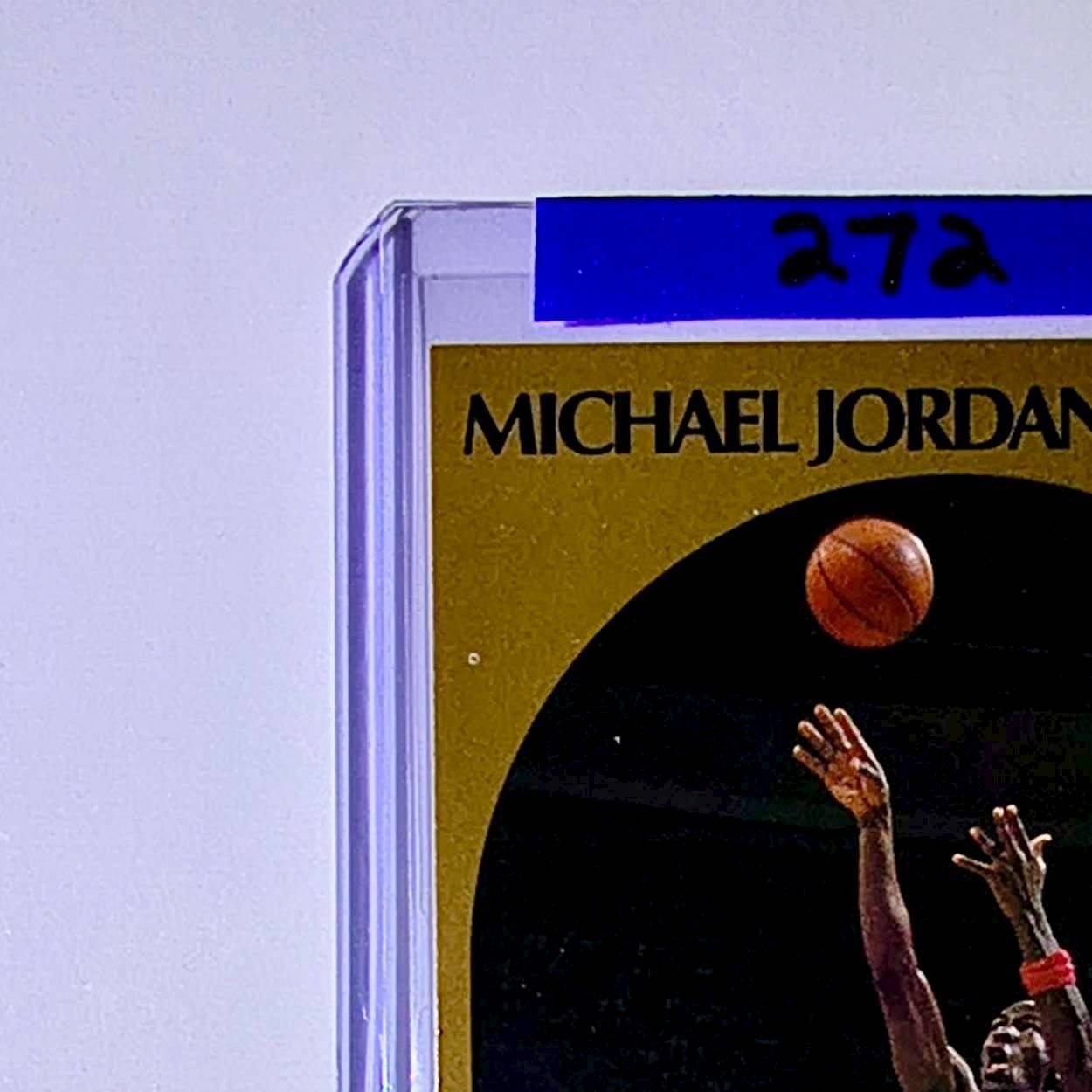 Michael Jordan 1990-91 NBA Hoops All-Star #5 Basketball Card Chicago Bulls