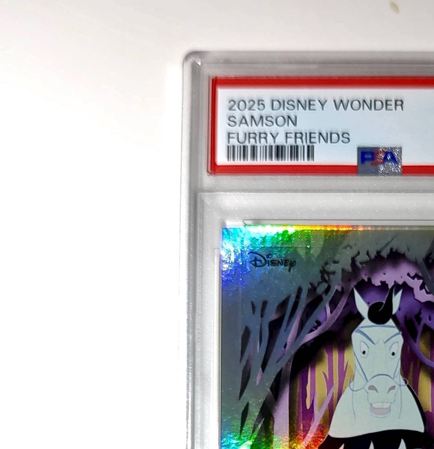 Samson 2025 Topps Disney #FF-8 Furry Friends Card Sleeping Beauty PSA 9 MT