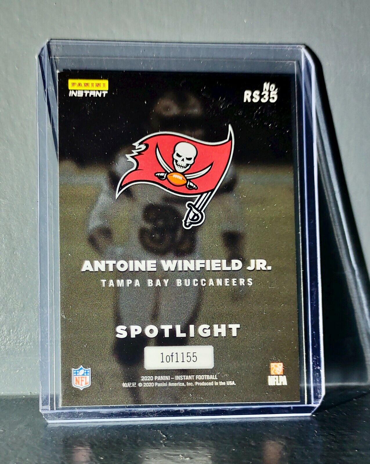 Antoine Winfield Jr 2020 Panini NFL Rookie Spotlight #35 Football Card 1 of 1155