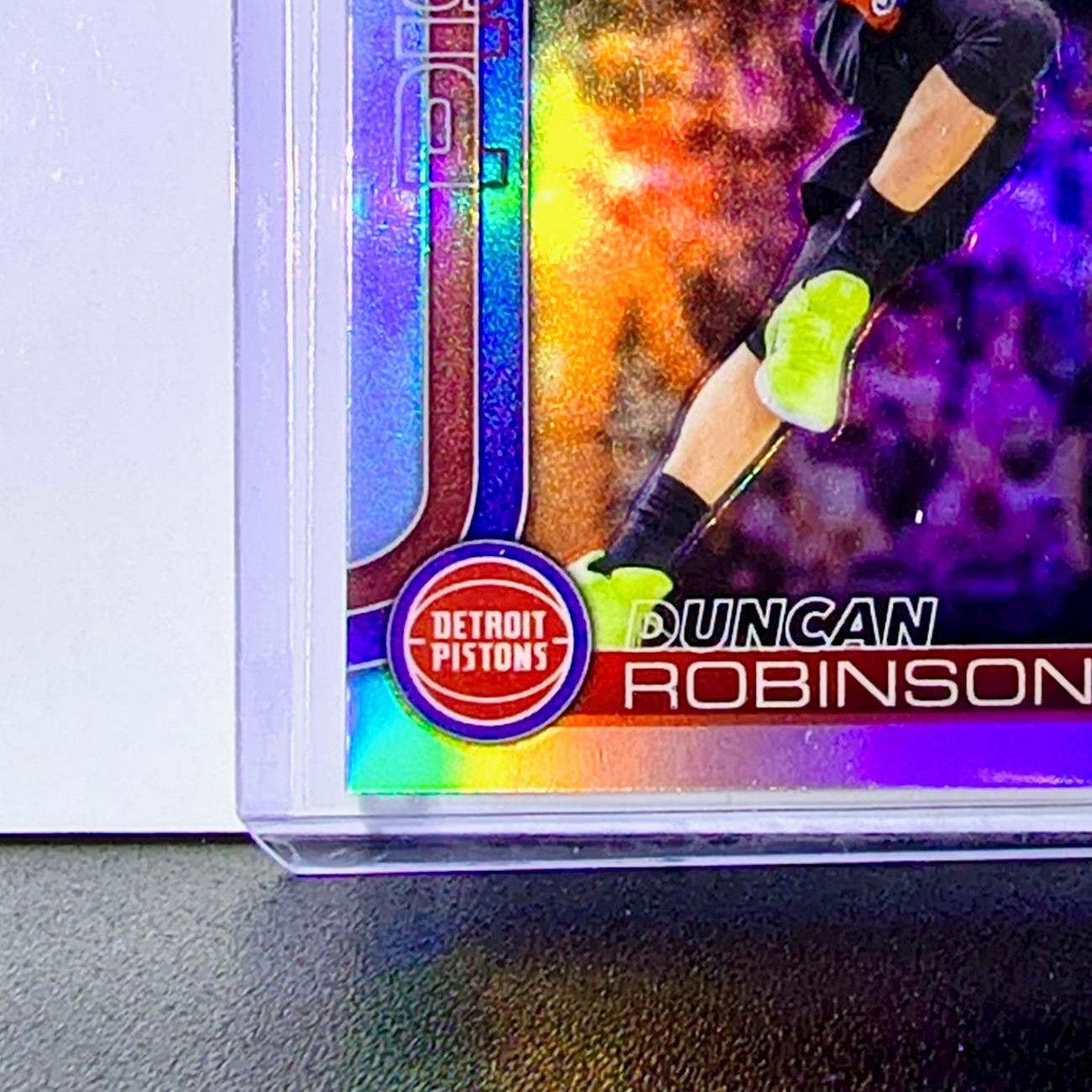 Duncan Robinson 2025-26 NBA Topps Chrome Update Refractor #136 Card Pistons