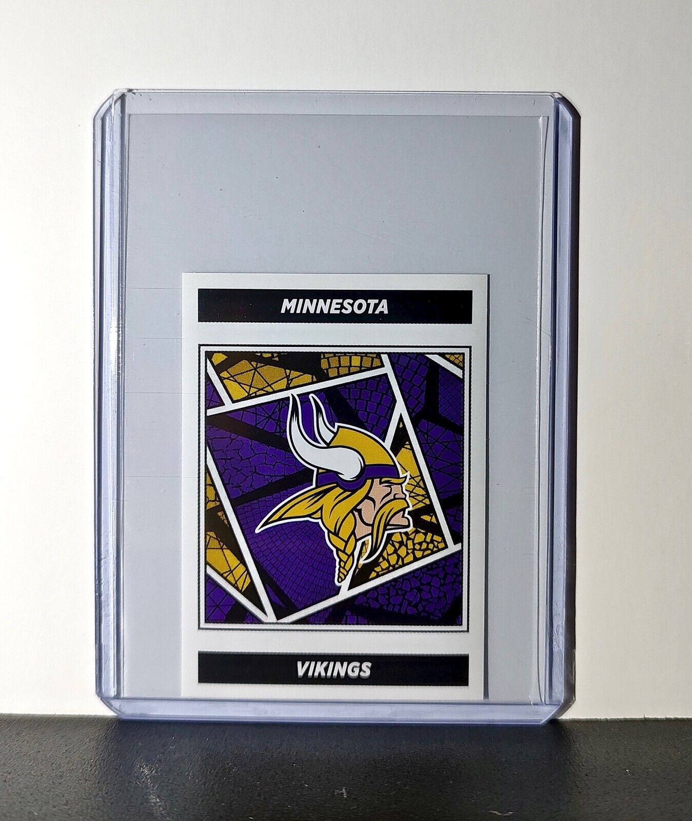 Logo 2024 Panini NFL Sticker #409 Minnesota Vikings