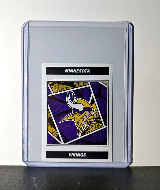 Logo 2024 Panini NFL Sticker #409 Minnesota Vikings