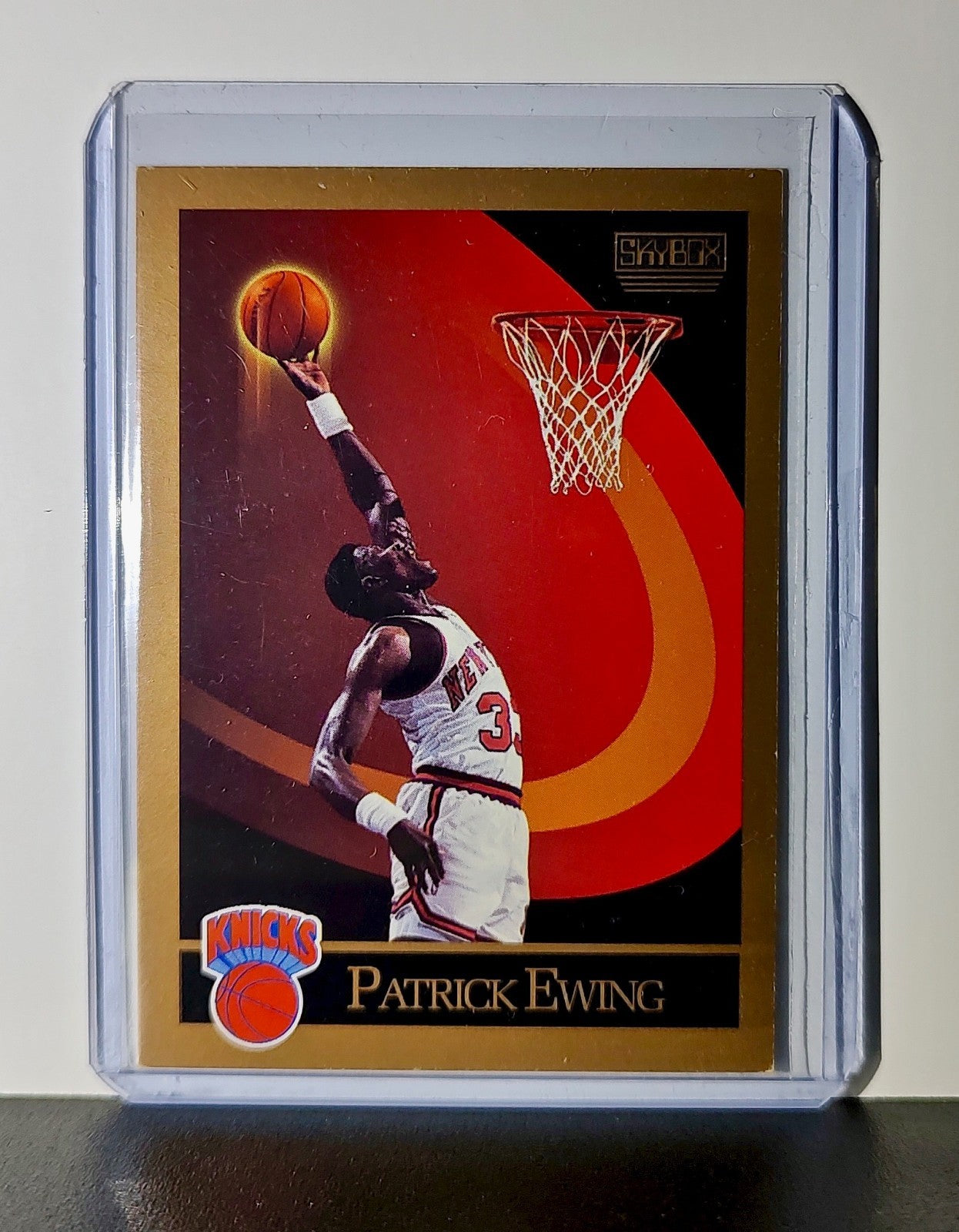 Patrick Ewing 1990 Skybox NBA #187 Card New York Knicks