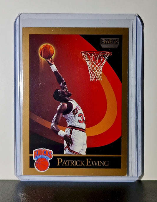 Patrick Ewing 1990 Skybox NBA #187 Card New York Knicks