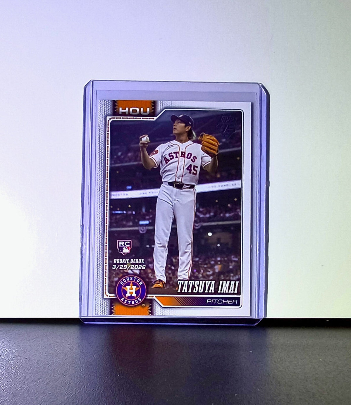 Tatsuya Imai Rookie 2026 Topps Update MLB #US19 Card Houston Astros