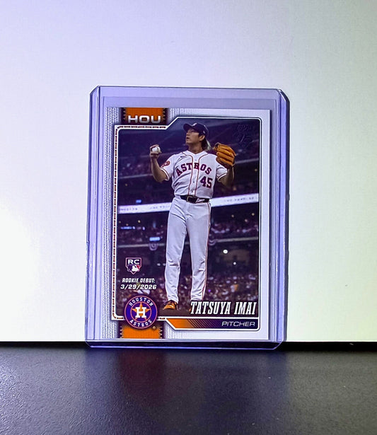 Tatsuya Imai Rookie 2026 Topps Update MLB #US19 Card Houston Astros