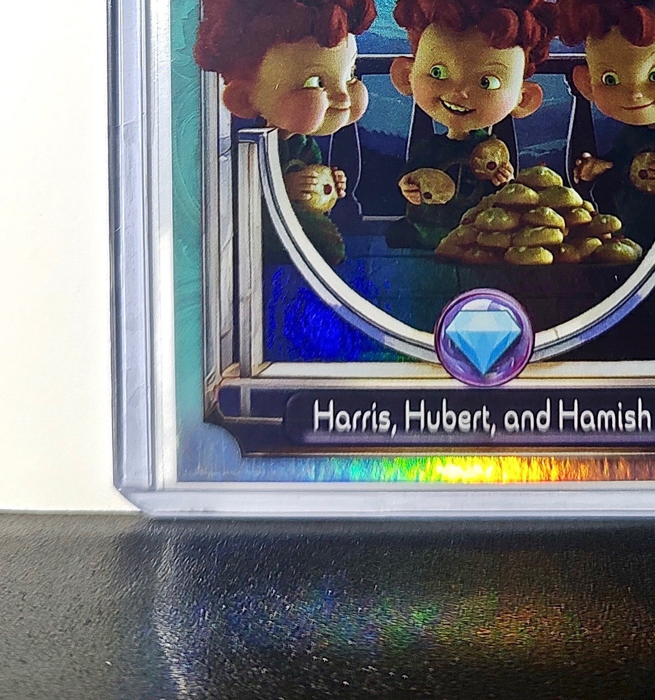 Harris, Hubert, and Hamish 2025 Topps Disney Wonder #147 Diamond Card Brave