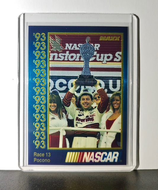 Race 13 Pocono YR 1993 Maxx Premier Plus Racing #192 NASCAR Card AK Racing