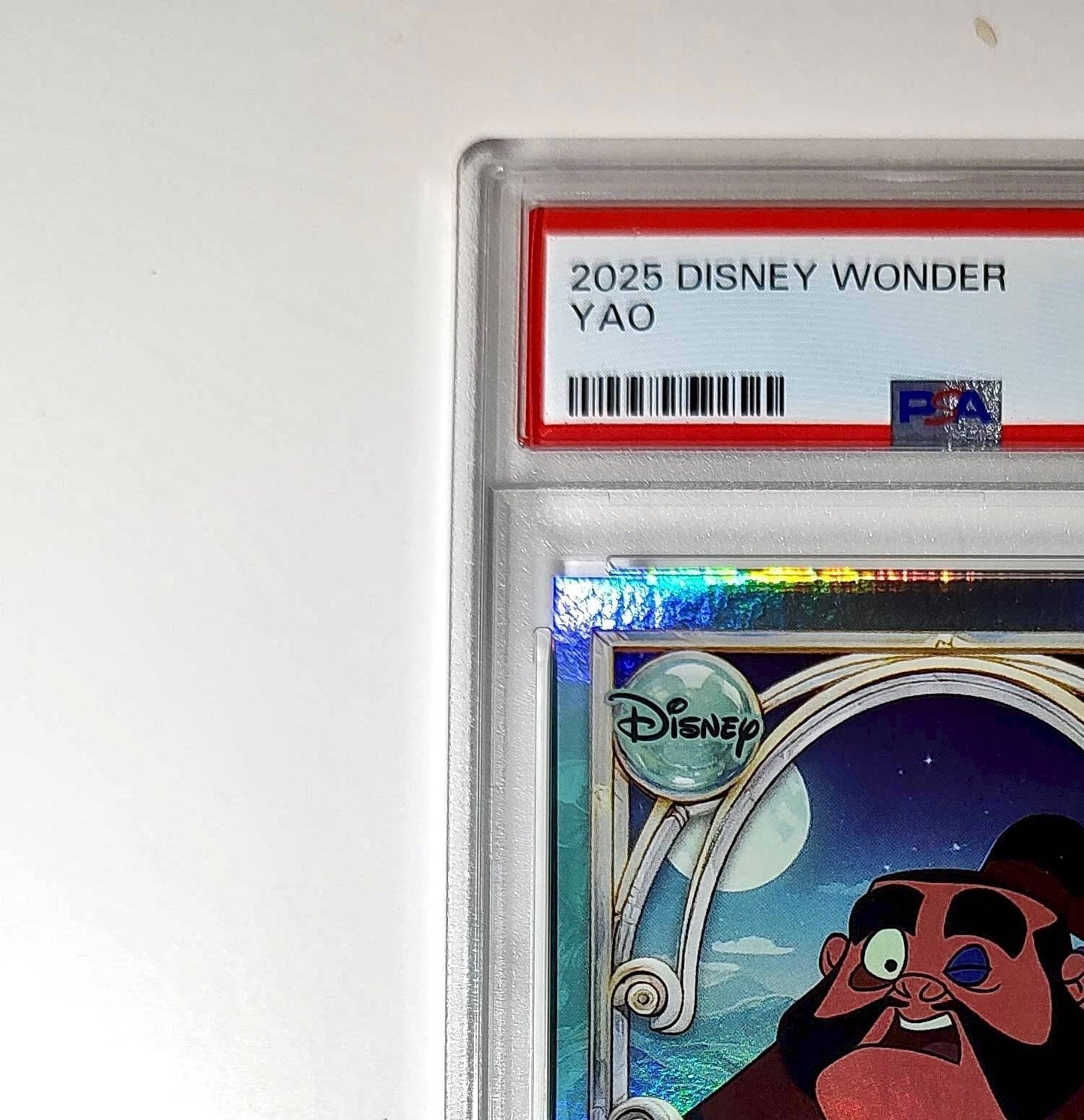 Yao 2025 Topps Disney Wonder #137 Diamond Card Mulan PSA 7