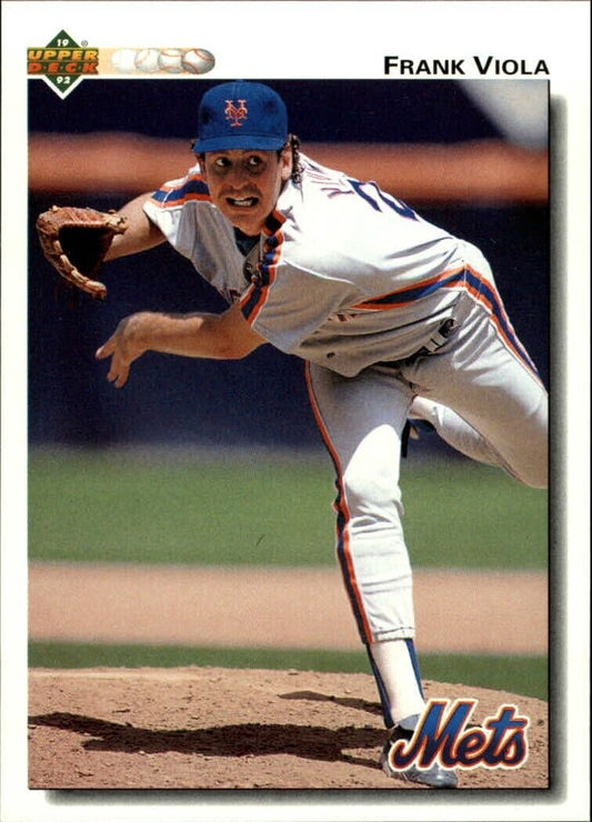 Frank Viola 1992 Upper Deck MLB #277 Baseball Card New York Mets