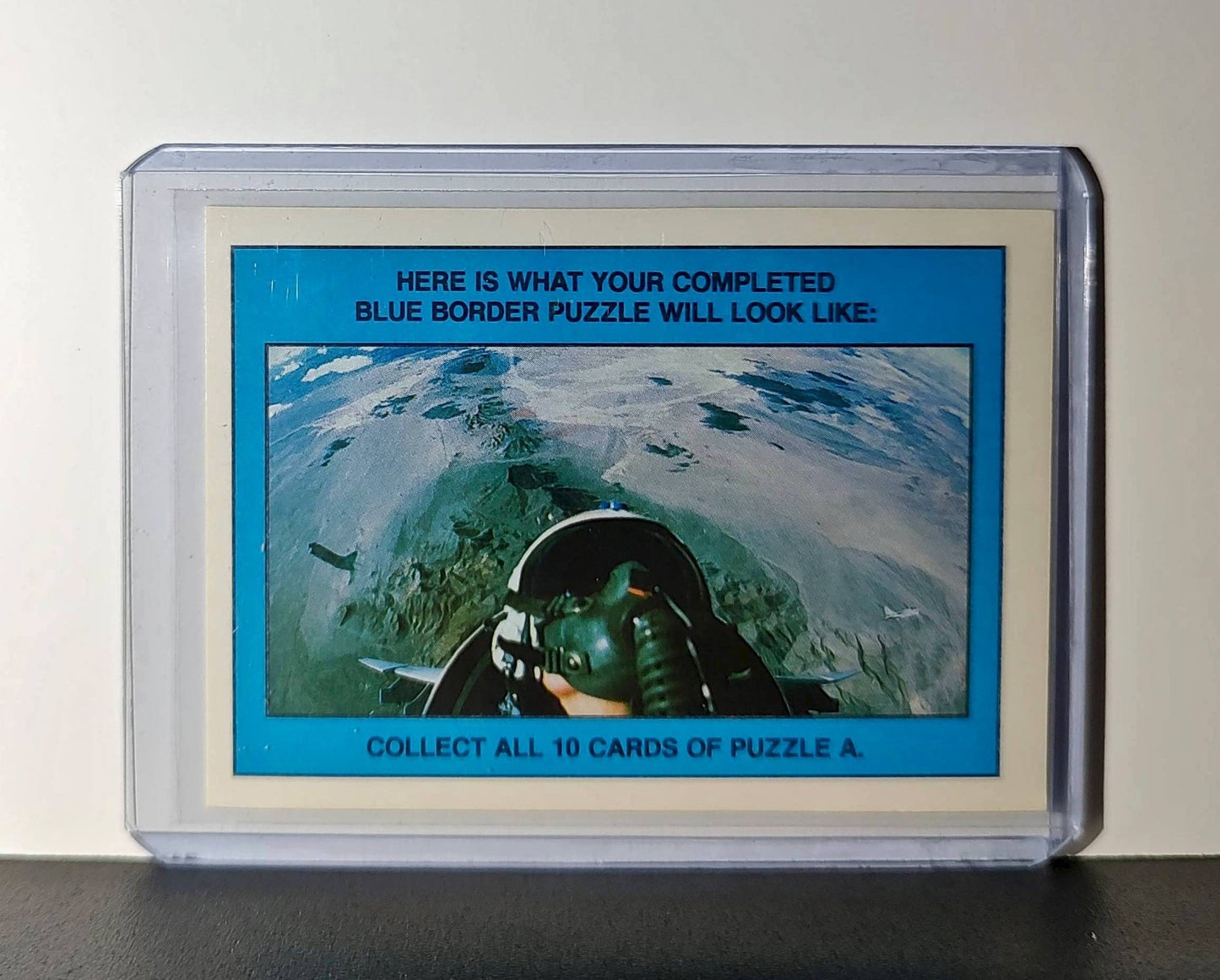 American Flag 1991 Topps Desert Storm #1 Sticker Card