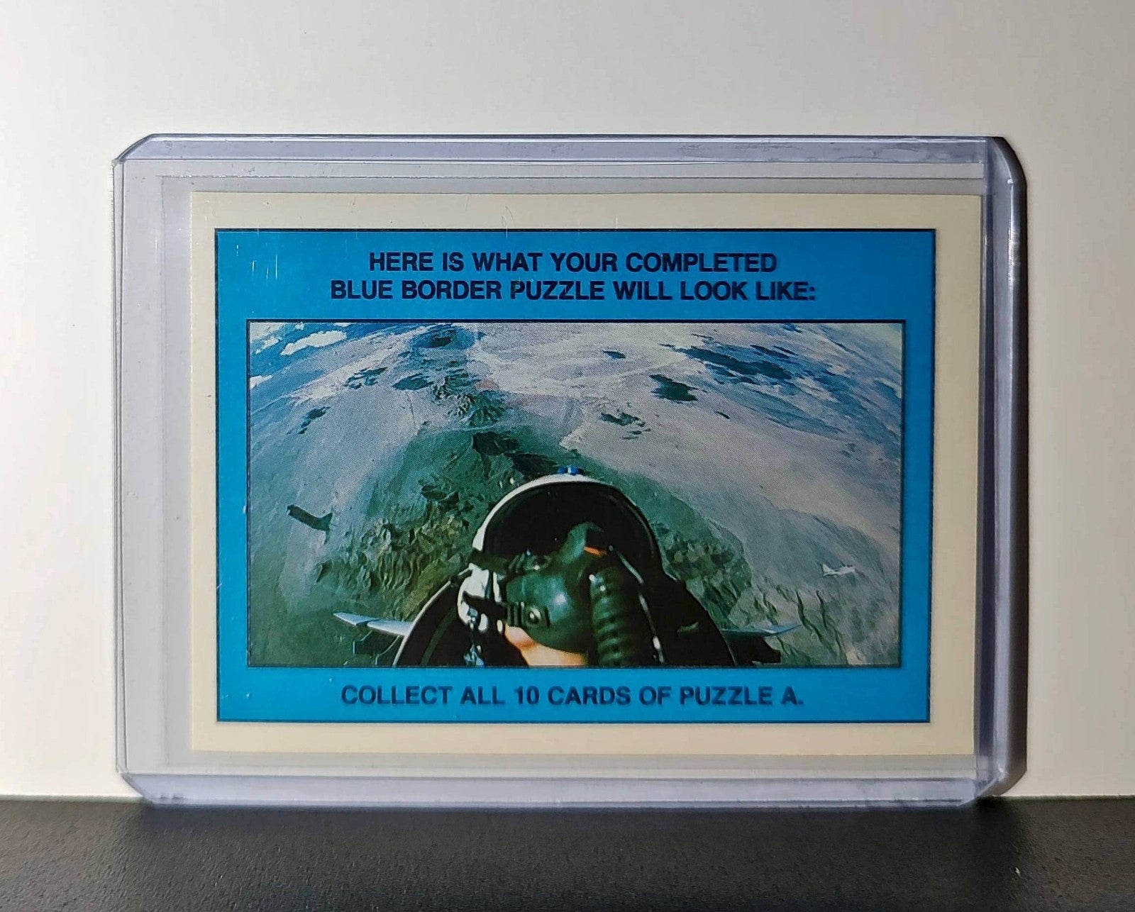 American Flag 1991 Topps Desert Storm #1 Sticker Card