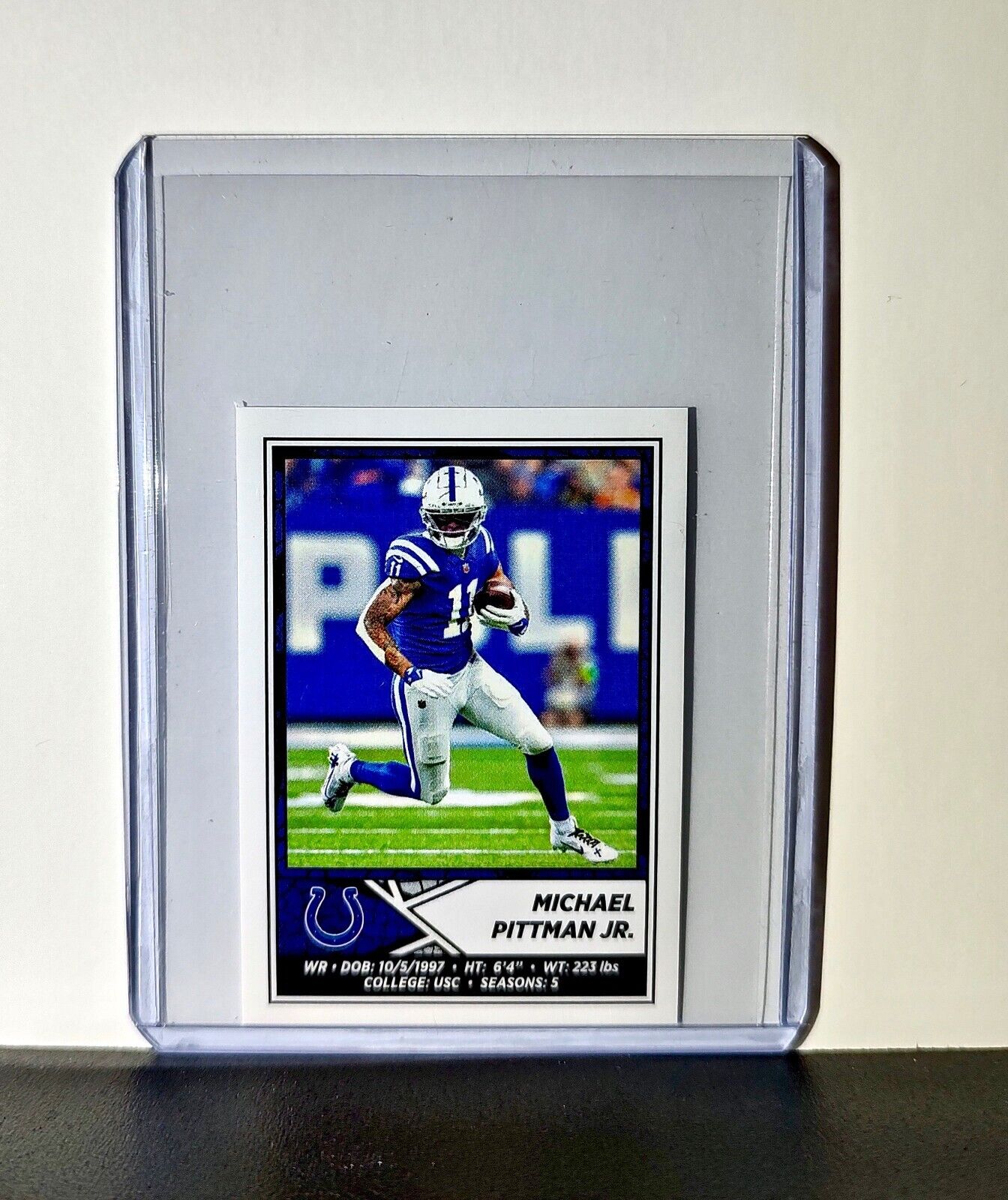 Michael Pittman Jr. 2024 Panini NFL Sticker #189 Indianapolis Colts