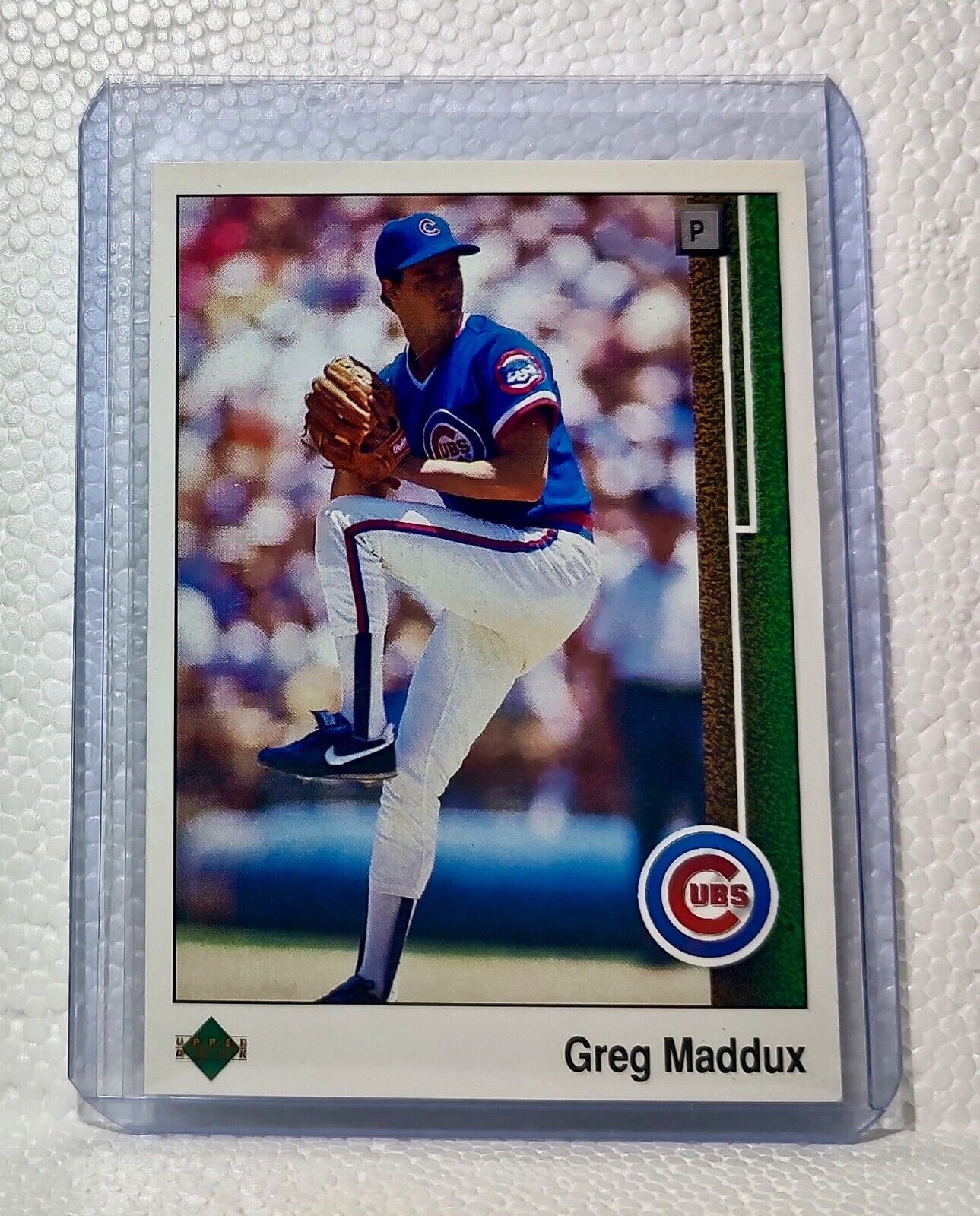 Greg Maddux 1989 Upper Deck MLB #241 Baseball Card Atlanta Chicago Cubs