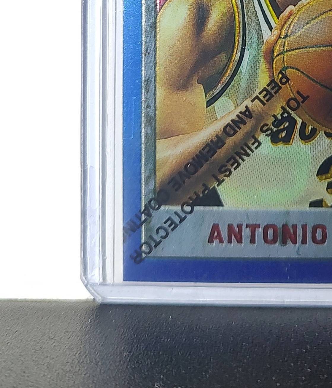 Antonio Davis 1995-96 Topps Finest NBA #211 Card Indiana Pacers