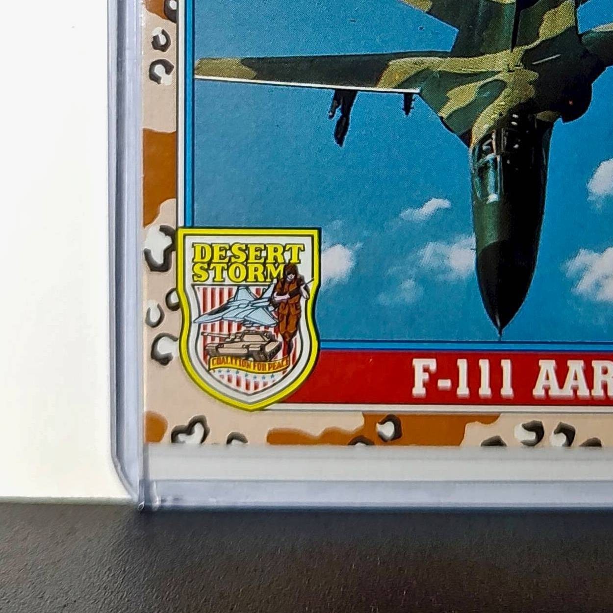 F-111 Aardvark 1991 Topps Desert Storm #133 Card