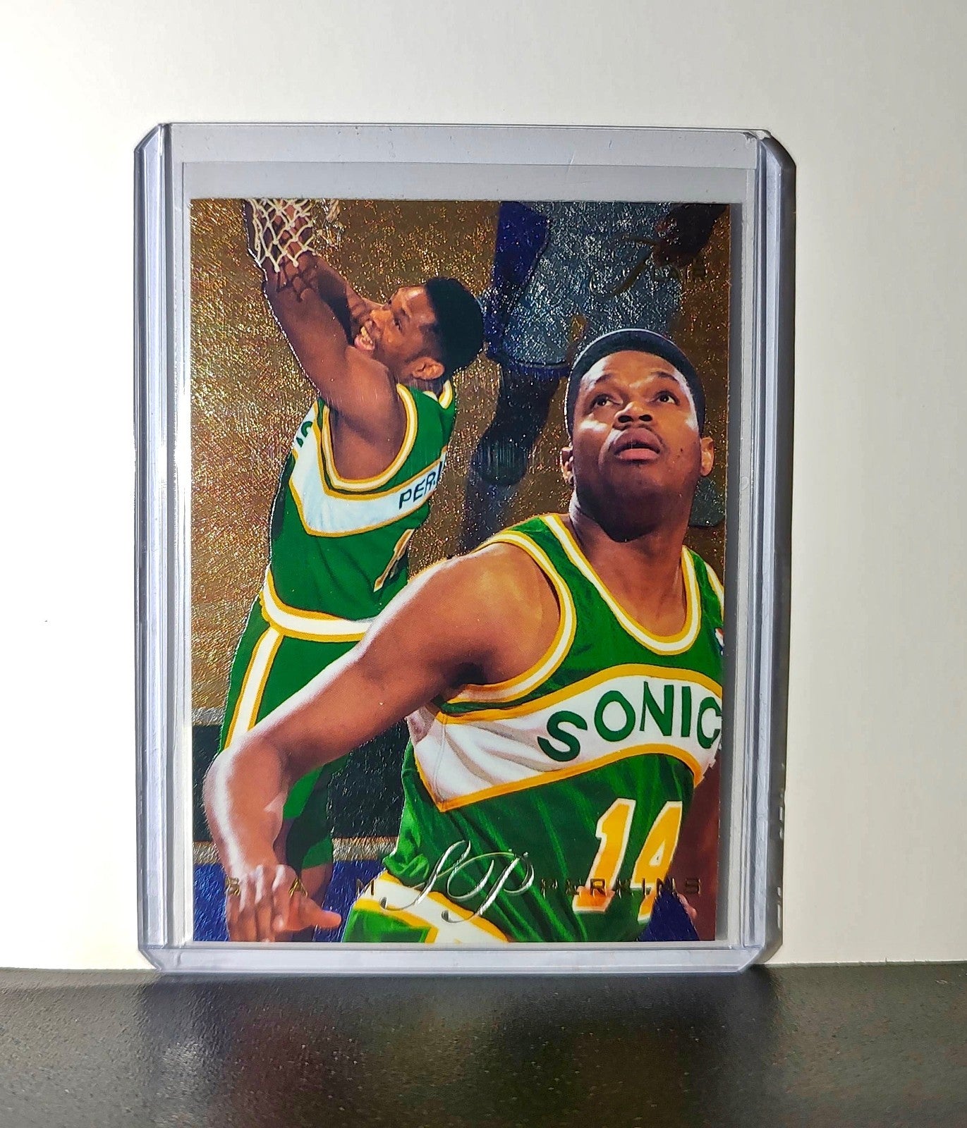 Sam Perkins 1995-96 Flair NBA #129 Card Seattle SuperSonics