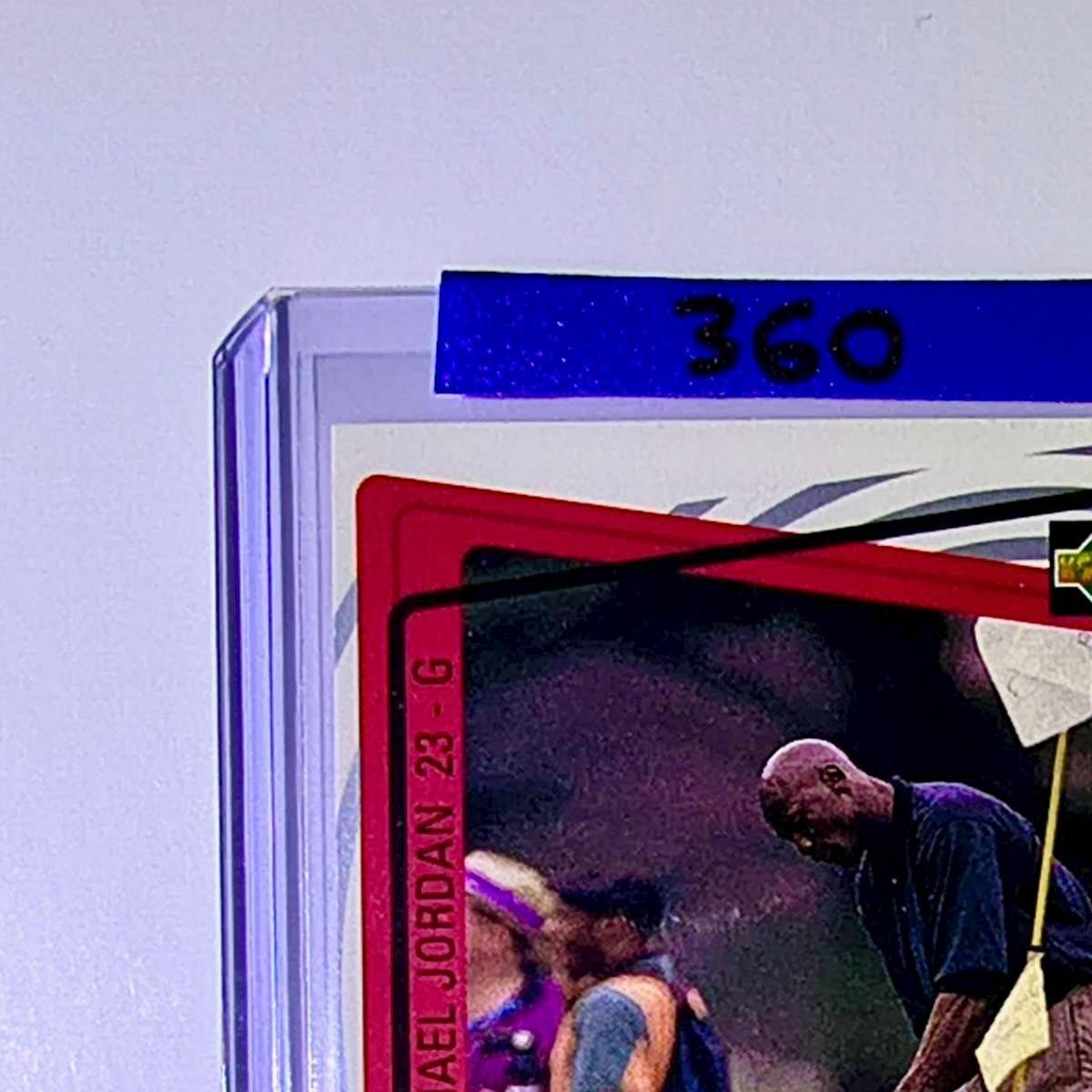 Michael Jordan 1997-98 Upper Deck Collector's Choice Catch 23 #188 Card Bulls