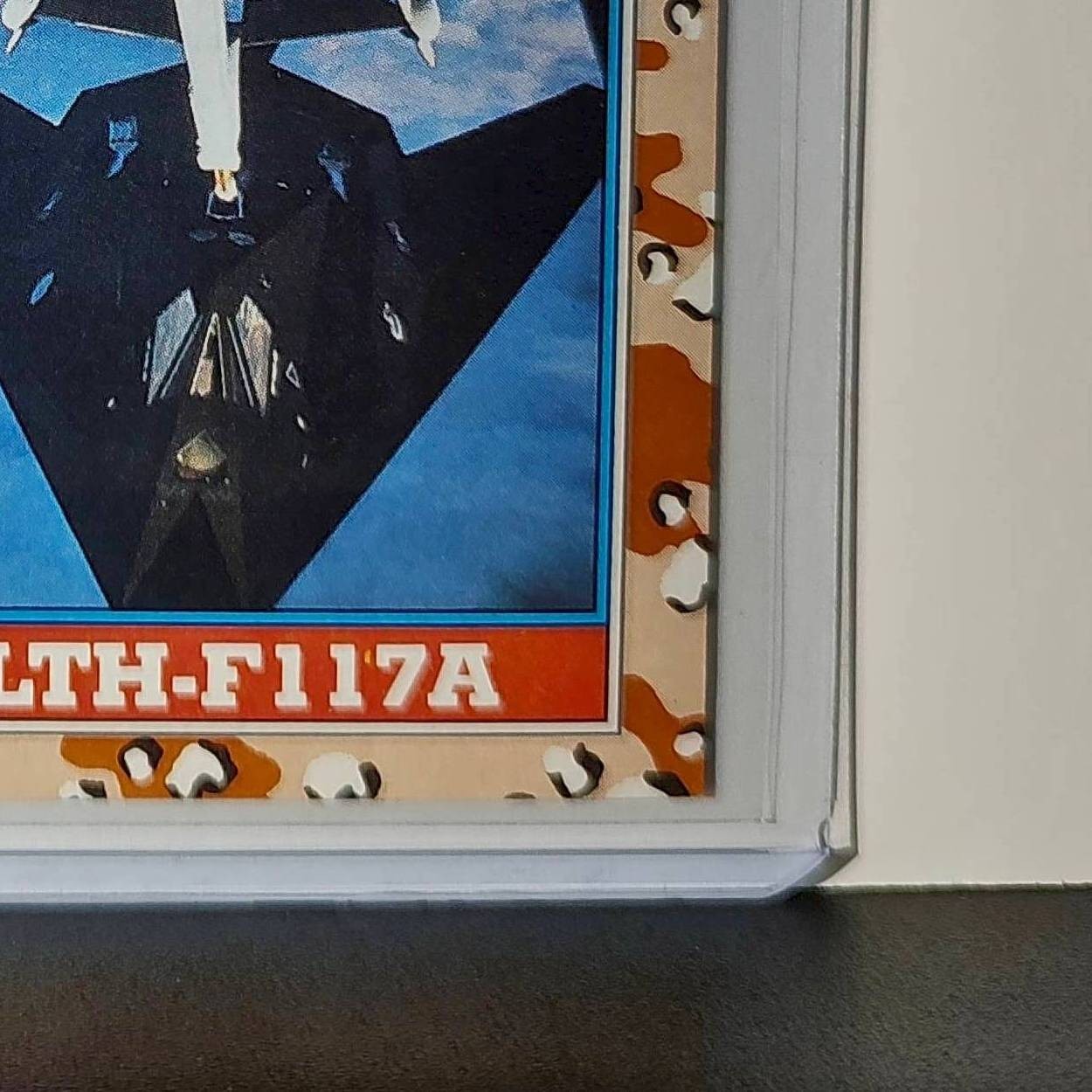 F-117A Stealth Fighter 1991 Topps Desert Storm #119 Card