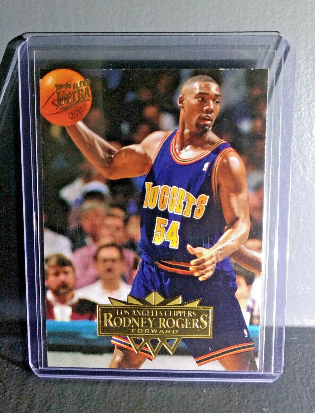 1995-96 Rodney Rogers Fleer Ultra #82 Basketball Card