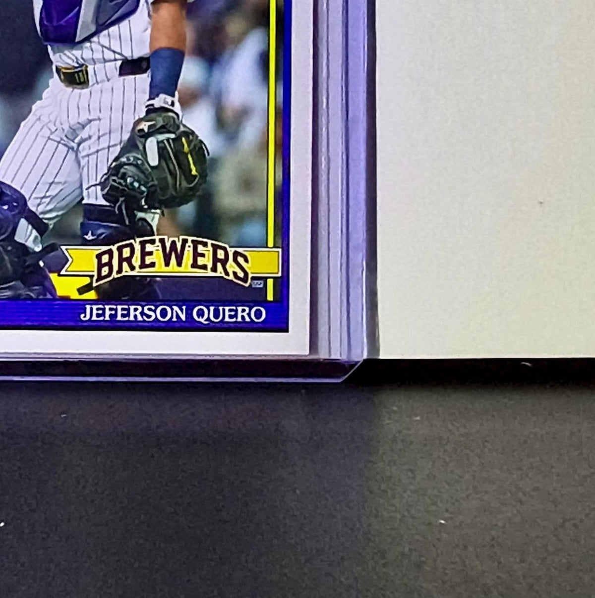 Jeferson Quero Rookie 2026 Topps Update 1991 Retro MLB #U91-7 Card Brewers