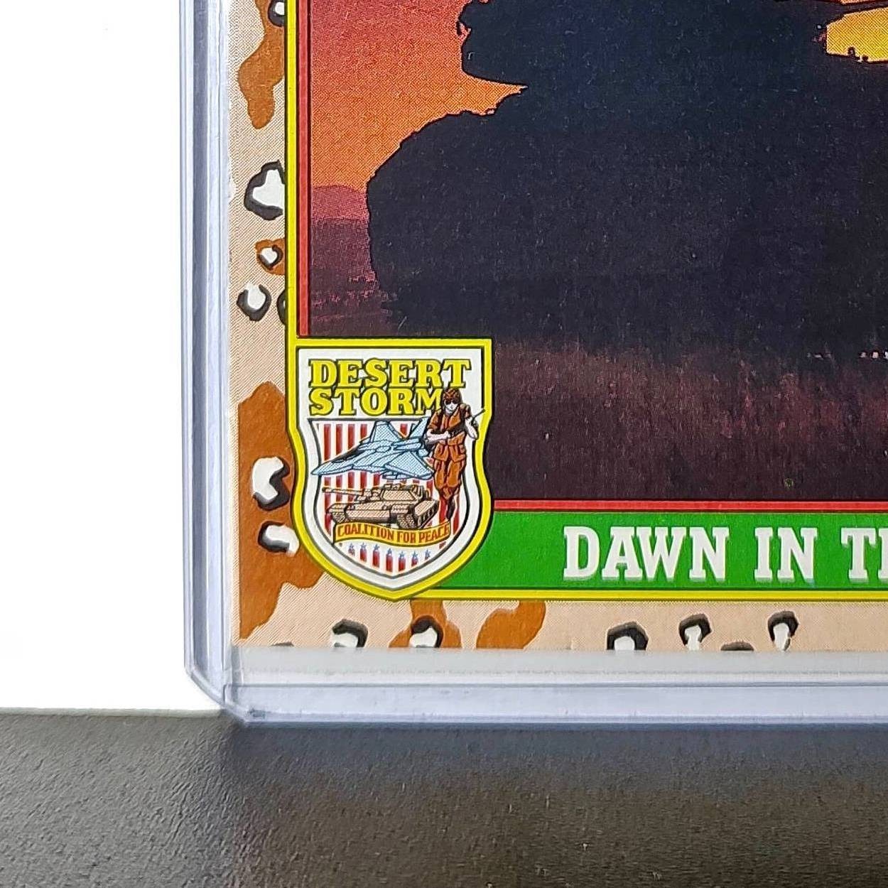 Dawn in the Desert 1991 Topps Desert Storm #83 Card