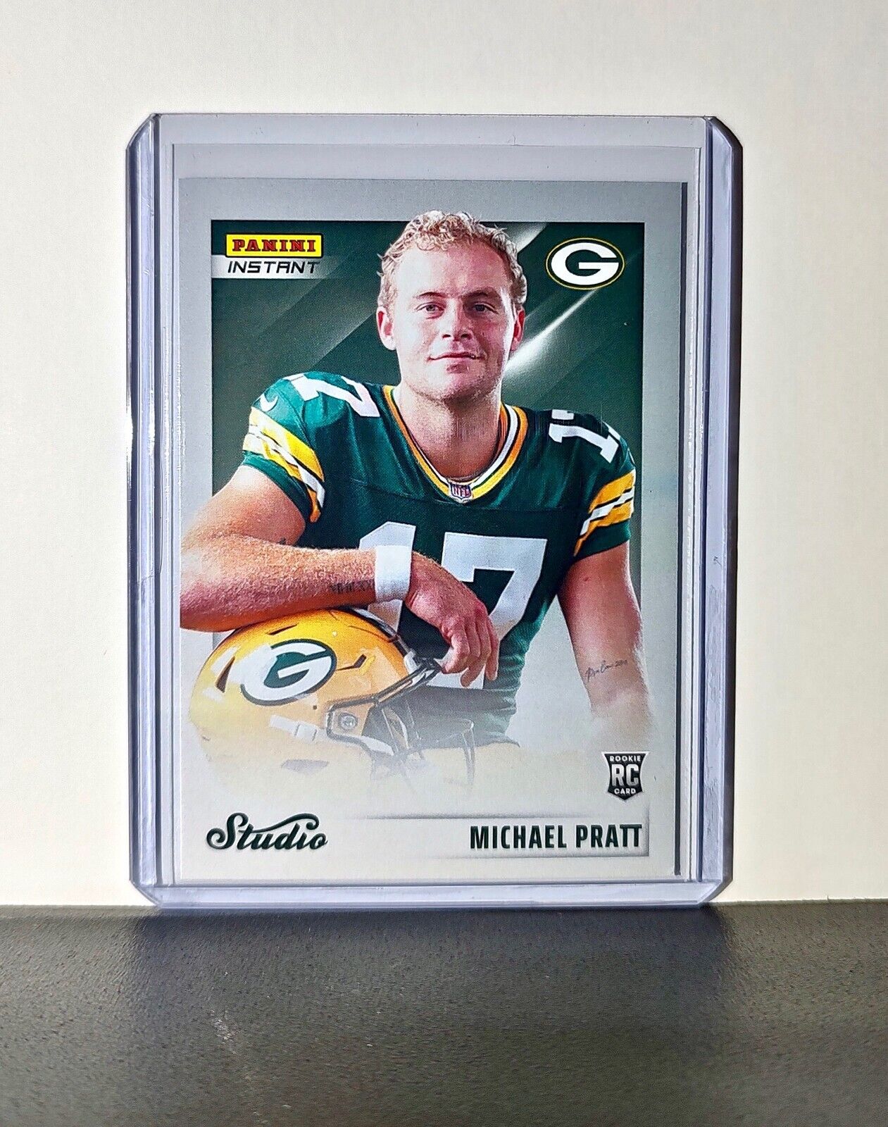 Michael Pratt 2024 Panini NFL Studio Rookies #24 Card Green Bay Packers 1/1672