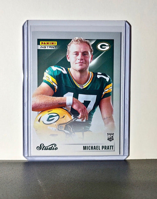 Michael Pratt 2024 Panini NFL Studio Rookies #24 Card Green Bay Packers 1/1672