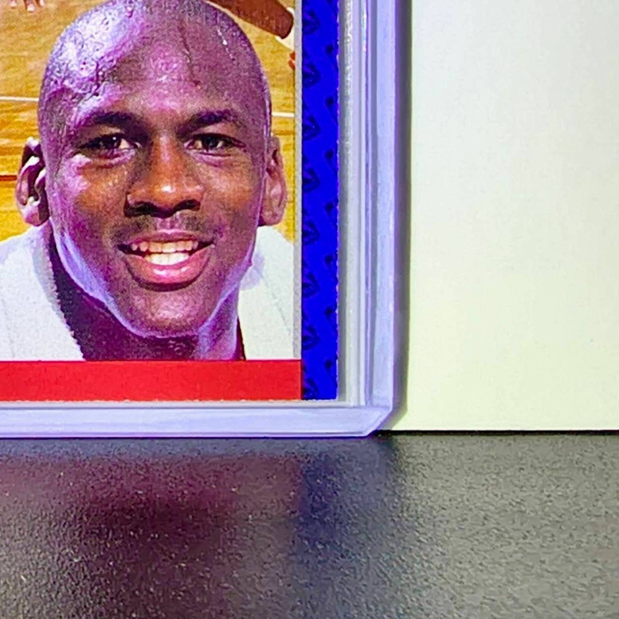 Michael Jordan 1991-92 Fleer All-Star Team #211 Basketball Card Chicago Bulls