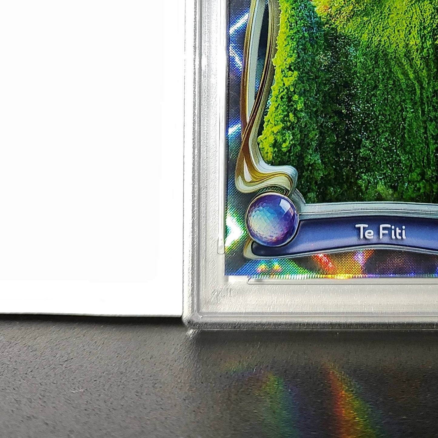 Te Fiti 2025 Topps Disney Wonder #90 Winter Variant Card Moana PSA 8