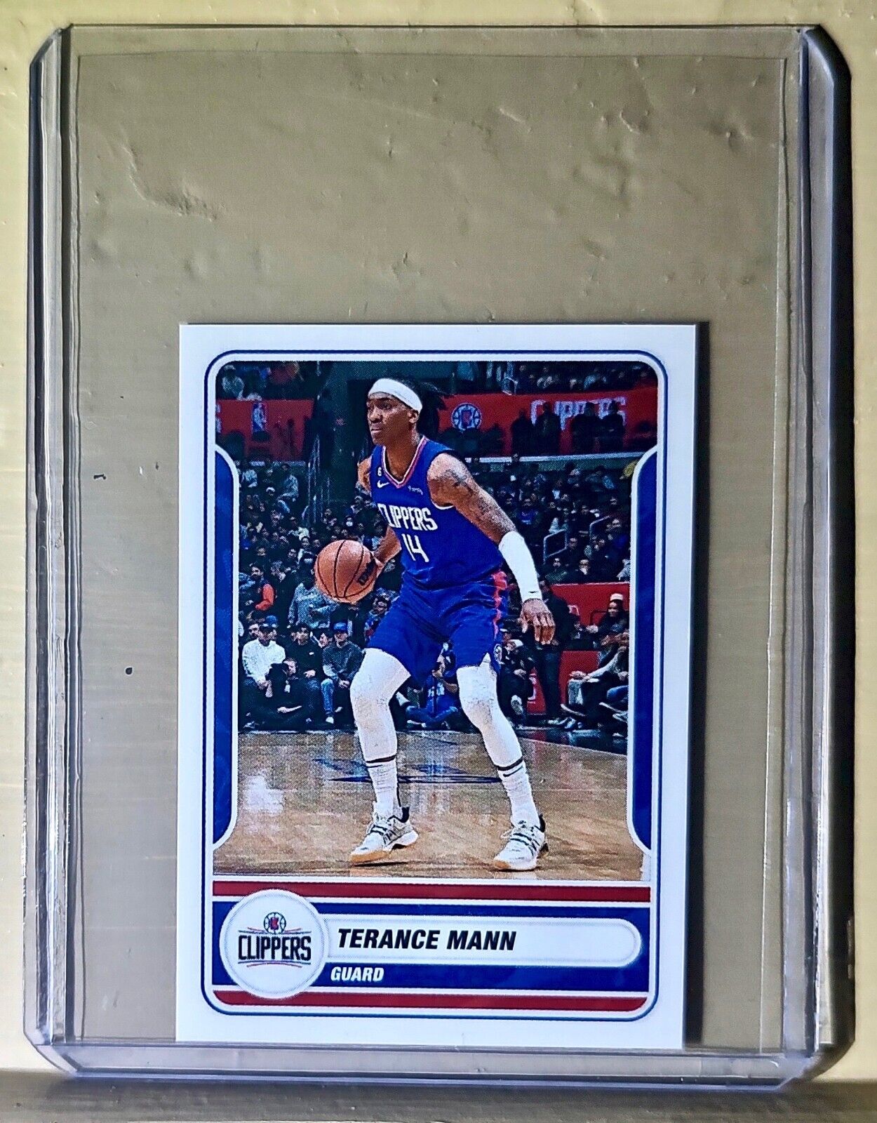 2023-24 Terance Mann Panini NBA Basketball #355 Sticker Los Angeles Clippers