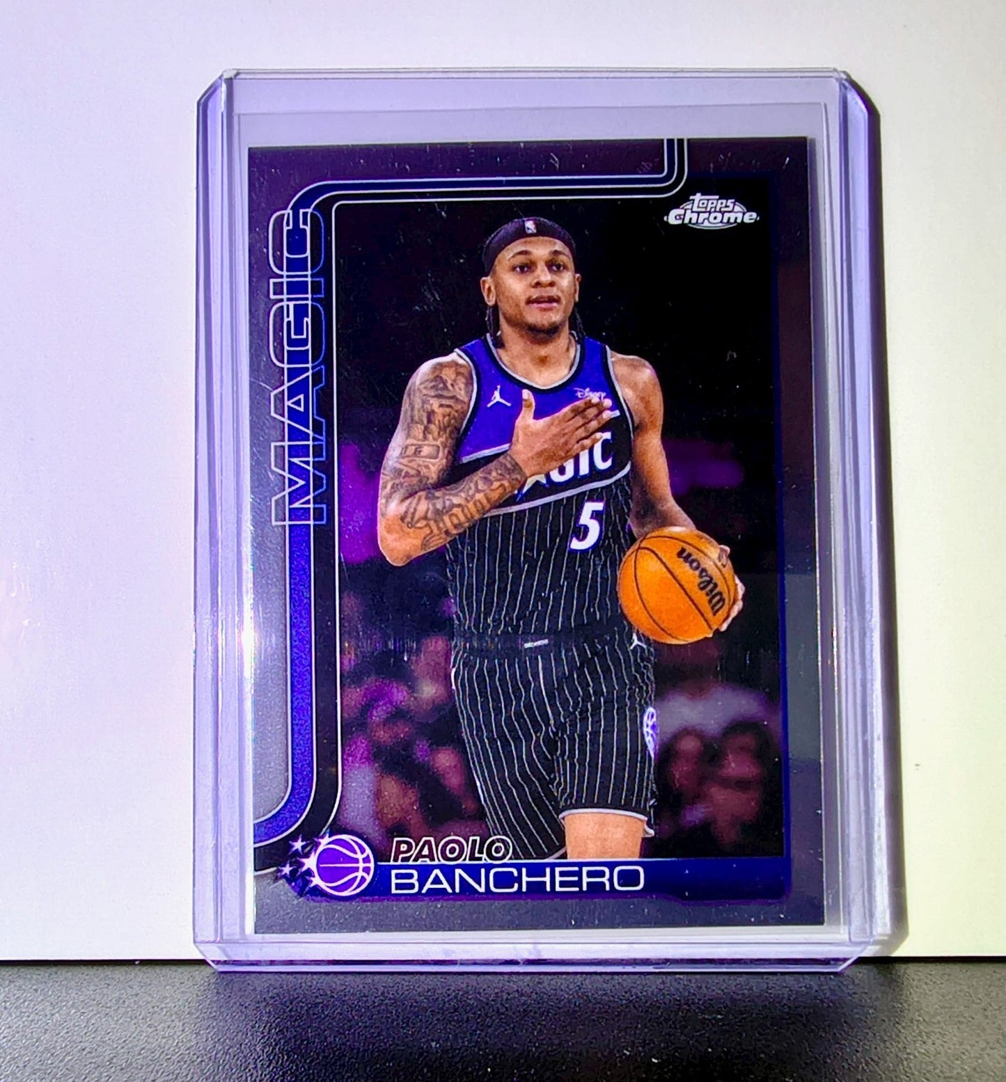 Paolo Banchero 2025-26 NBA Topps Chrome Update #5 Basketball Card Orlando Magic