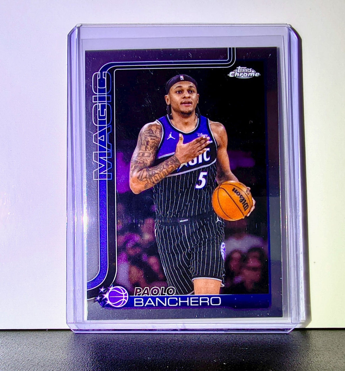 Paolo Banchero 2025-26 NBA Topps Chrome Update #5 Basketball Card Orlando Magic