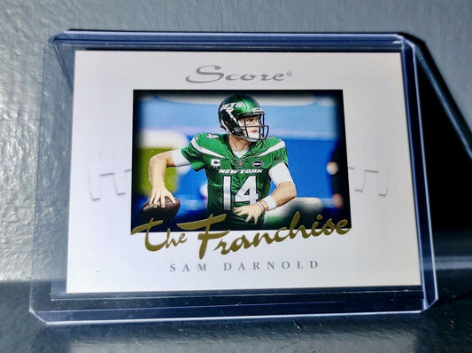 Sam Darnold 2020 Panini NFL Instant Score The Franchise #30 Card 1/1251