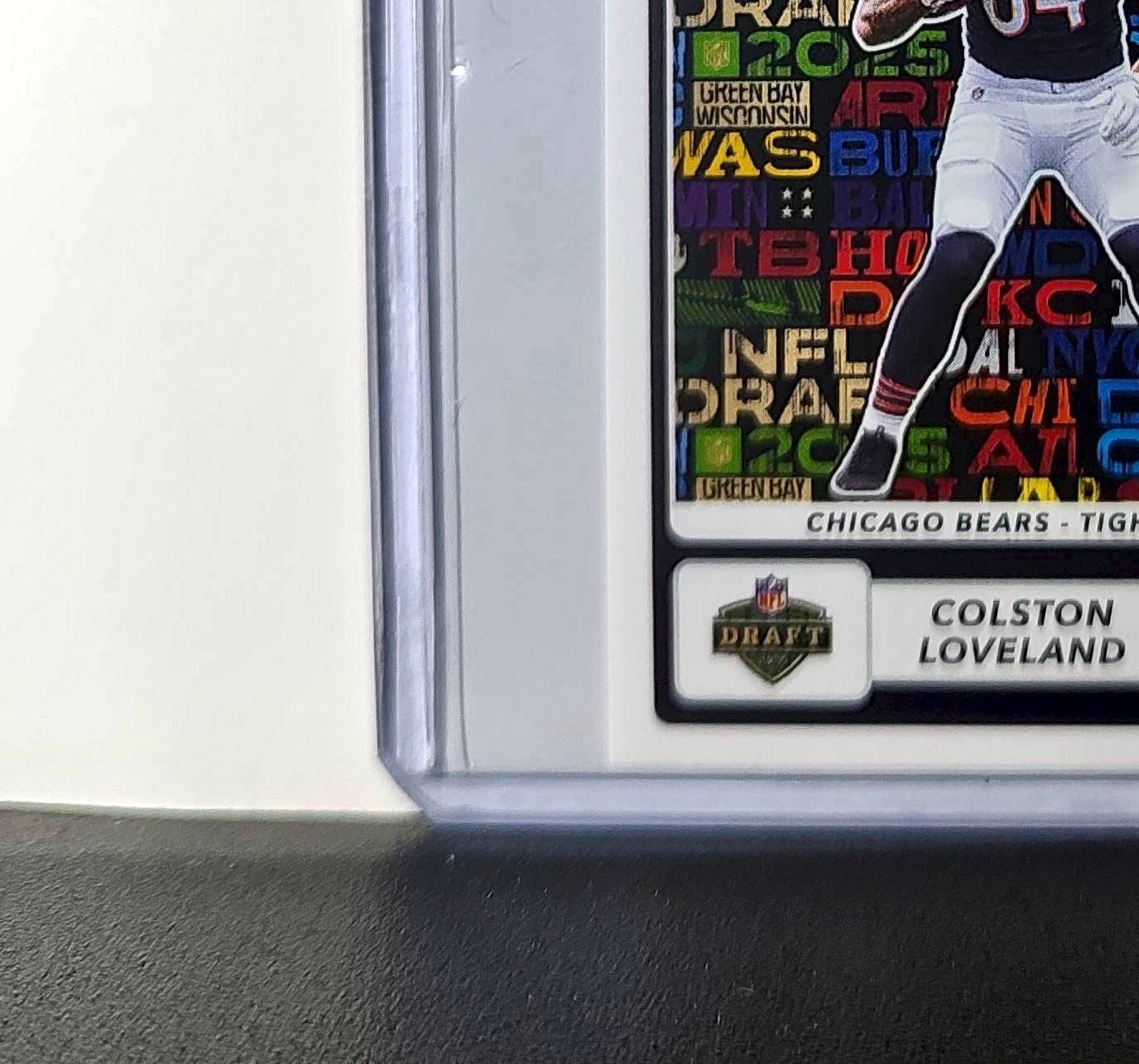 Colston Loveland Rookie 2025 Panini NFL #555 Draft Sticker Bears