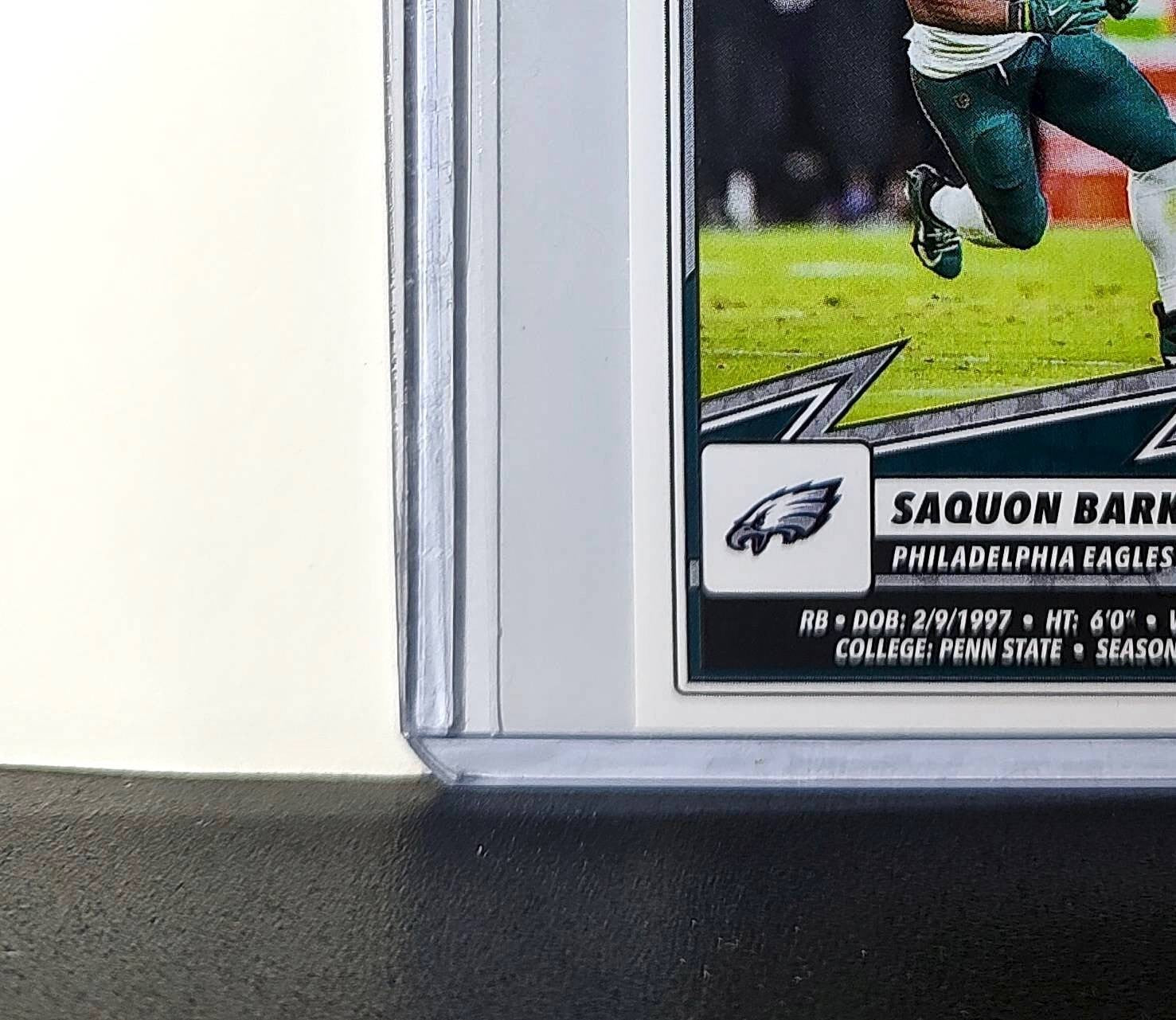 Saquon Barkley 2025 Panini NFL #329 Sticker Philadelphia Eagles