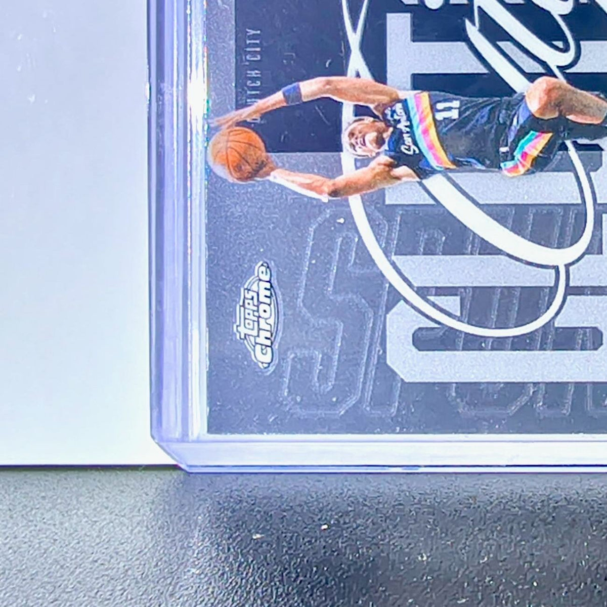 Carter Bryant Rookie 2025-26 NBA Topps Chrome Update Clutch City #YQ-15 Card