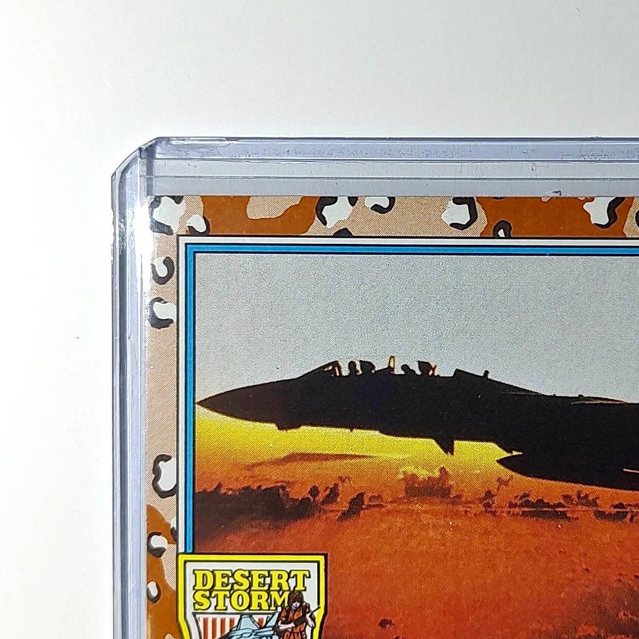 F-14 Fighter 1991 Topps Desert Storm #110 Card