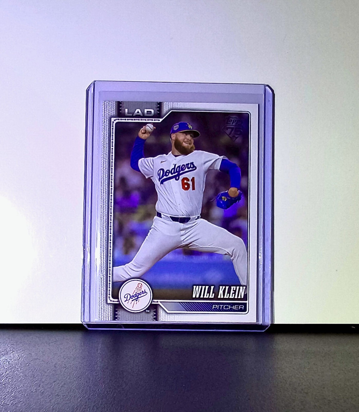 Will Klein 2026 Topps Update MLB #US241 Card Los Angeles Dodgers